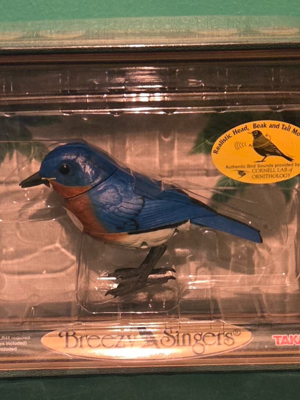 Takara Breezy Singers Motion-Activated Eastern Bluebird 2003